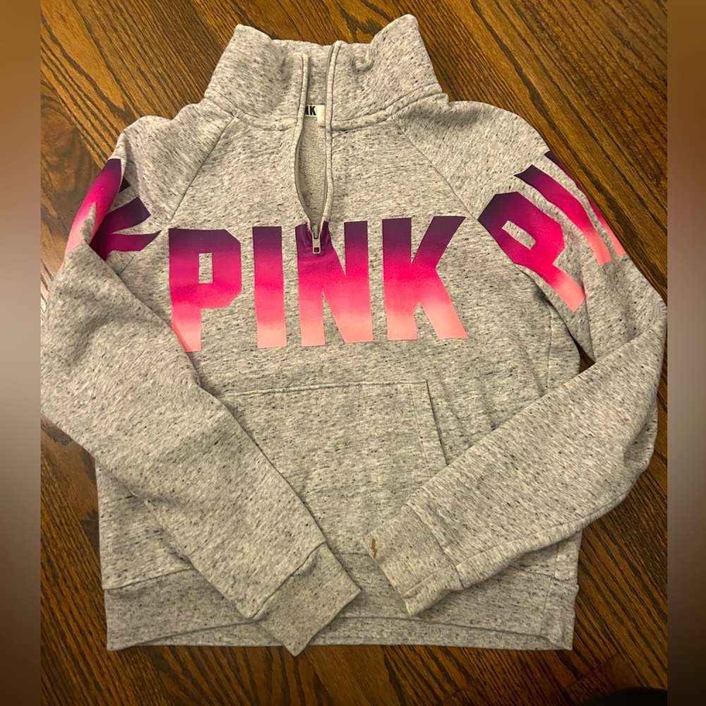 Pink pullover size small